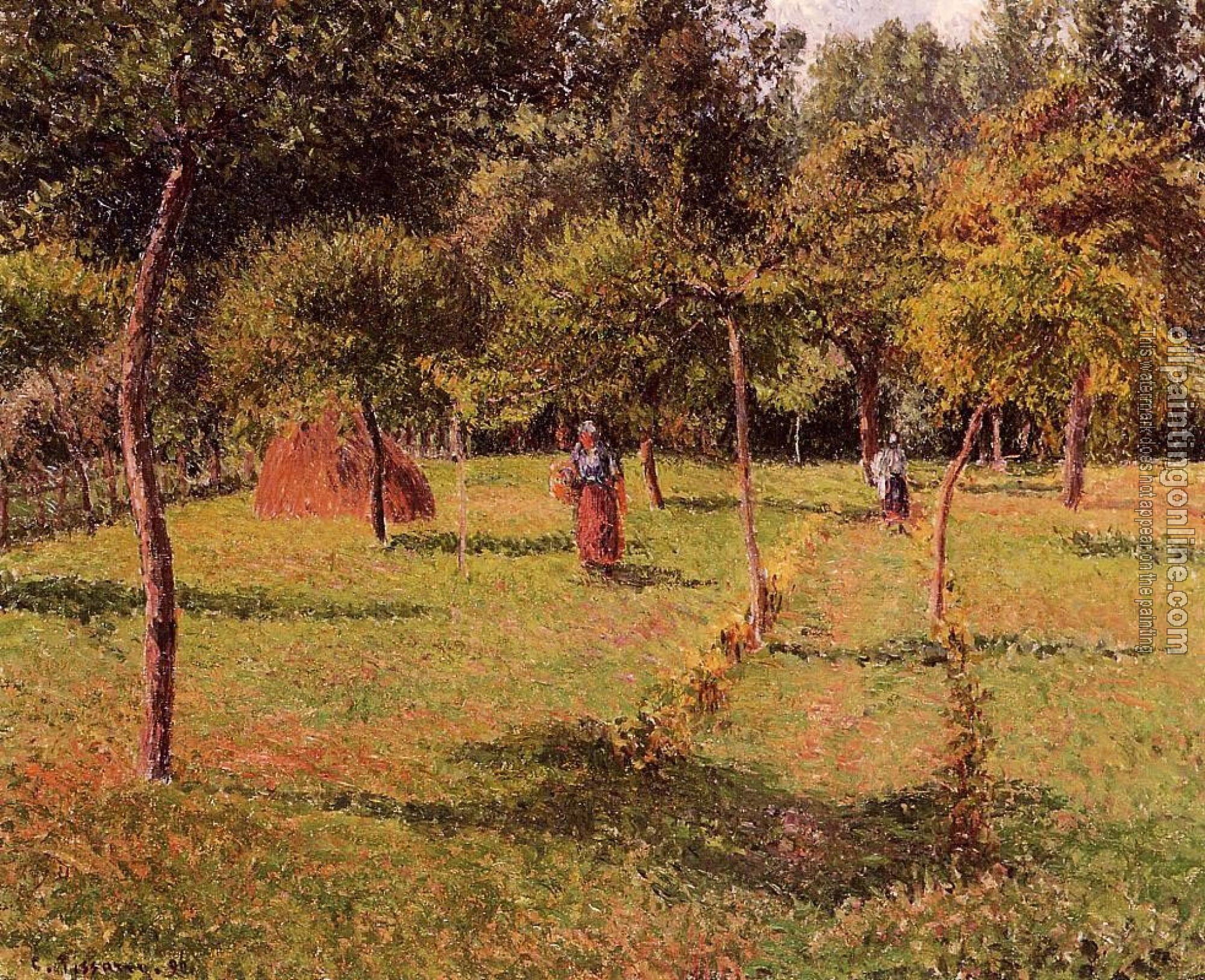 Pissarro, Camille - Enclosed Field at Eragny